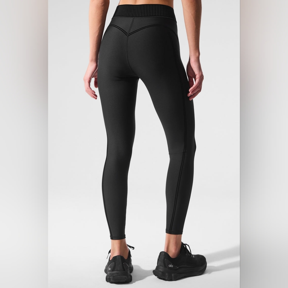 🖤 NEW Black Performance Leggings with Elastic Waistband - Picture 5 of 8